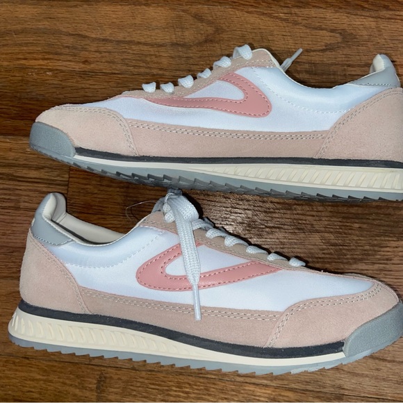 Tretorn Retro Rawlings Sneakers Pink - Picture 2 of 6